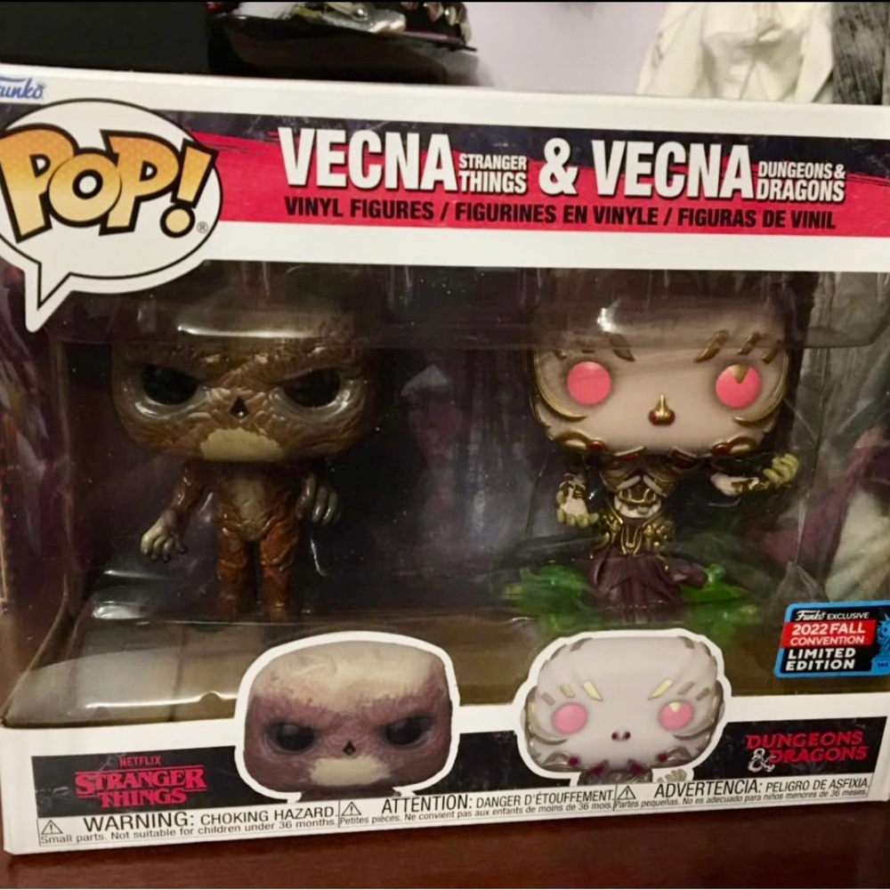 Vecna Stranger Things & Dungeons & Dragons Vinyl Figures Funko Pop